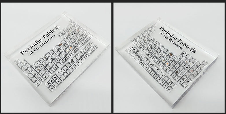 Crystal Periodic Table Ornaments In Kind