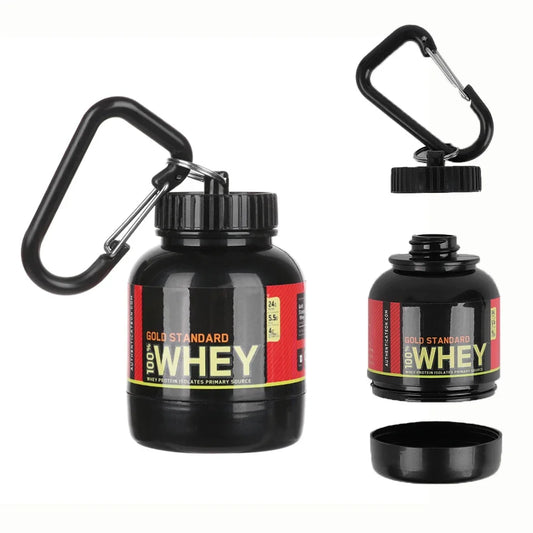 PalmGuard™ Keychain Whey Protein Bottle